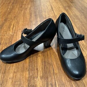 Eurosoft Netty by Sofft Black Mary Jane Heels Sz 10